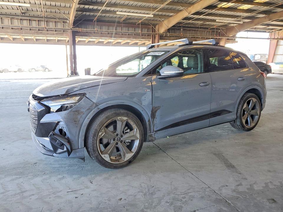 2025 Audi Q4 e-tron VIN WA1LUBFZ2SP042404 COPART salvage auction — FRONT END, CA - SALVAGE CERTIFICATE, sold $19,500 on 2026-09-17 (photo 1)