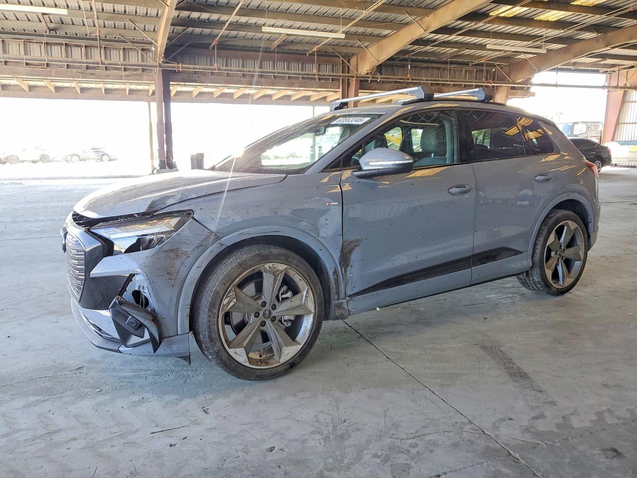 2025 Audi Q4 e-tron VIN WA1LUBFZ2SP042404 — COPART salvage auction photo