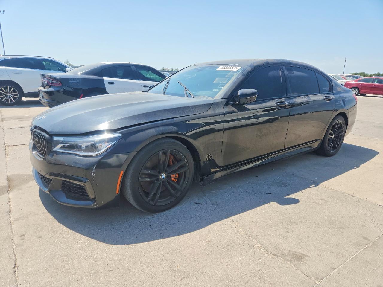 2019 BMW 7 Series VIN WBA7F2C51KB239416 — COPART salvage auction photo