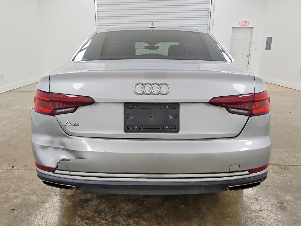 2019 Audi A4 VIN WAUGMAF46KN007153 COPART salvage auction — MECHANICAL, GA - CERTIFICATE OF TITLE, sold $2,100 on 2026-09-03 (photo 6)