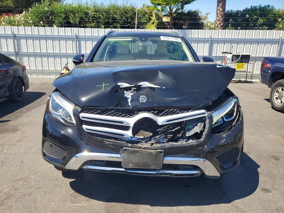 2019 Mercedes-benz Glc VIN WDC0G4KB3KF615086 COPART salvage auction — FRONT END, Ca - Salvage Certificate, sold $6,800 on 2026-08-20 (photo 5)