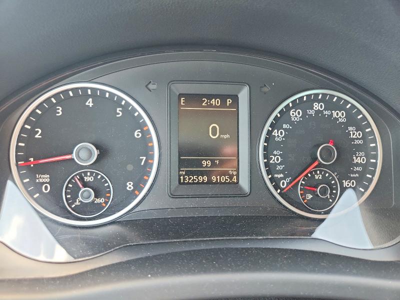 2016 Volkswagen Tiguan VIN WVGAV7AX2GW523209 COPART salvage auction — MINOR DENT/SCRATCHES, Tx - Certificate Of Title, sold $2,050 on 2026-08-14 (photo 9)