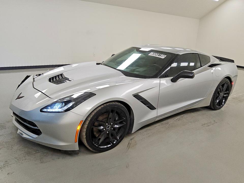2015 Chevrolet Corvette stingray VIN 1G1YK2D79F5125230 — COPART salvage auction photo