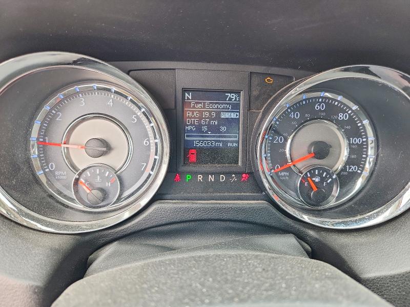 2012 Chrysler Voyager VIN 2C4RC1BG2CR125879 COPART salvage auction — REAR END, Md - Certificate Of Title, sold $800 on 2026-09-08 (photo 9)