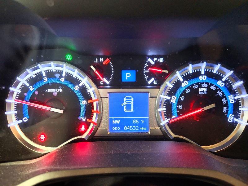 2018 Toyota 4runner VIN JTEBU5JR0J5496201 COPART salvage auction — REAR END, Va - Cert Of Title - Salvage, sold $14,500 on 2026-08-21 (photo 9)