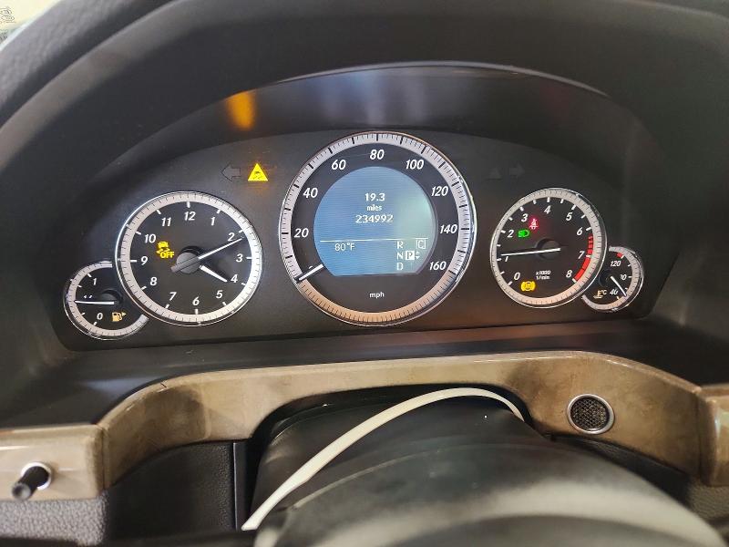2010 Mercedes-benz E-klasse VIN WDDHF8HB9AA163186 COPART salvage auction — MECHANICAL, Sd - Certificate Of Title, sold $525 on 2026-08-18 (photo 9)