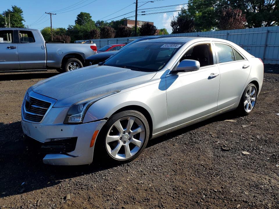 2016 Cadillac ATS VIN 1G6AB5RX5G0102645 COPART salvage auction — FRONT END, MA - CERT OF TITLE-SALVAGE, sold $2,750 on 2026-10-07 (photo 1)