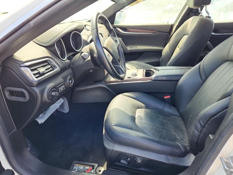 2018 Maserati Ghibli VIN ZAM57YSA8J1300480 COPART salvage auction — FRONT END, CA - DIS/DLR/EXP ONLY CLEAN TITLE, sold $20 on 2026-08-14 (photo 7)