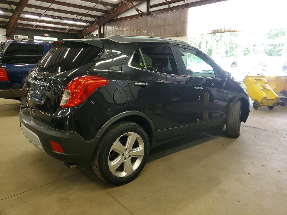 2015 Buick Encore VIN KL4CJASBXFB250299 COPART salvage auction — FRONT END, Va - Certificate Of Title, sold $1,450 on 2026-09-17 (photo 3)