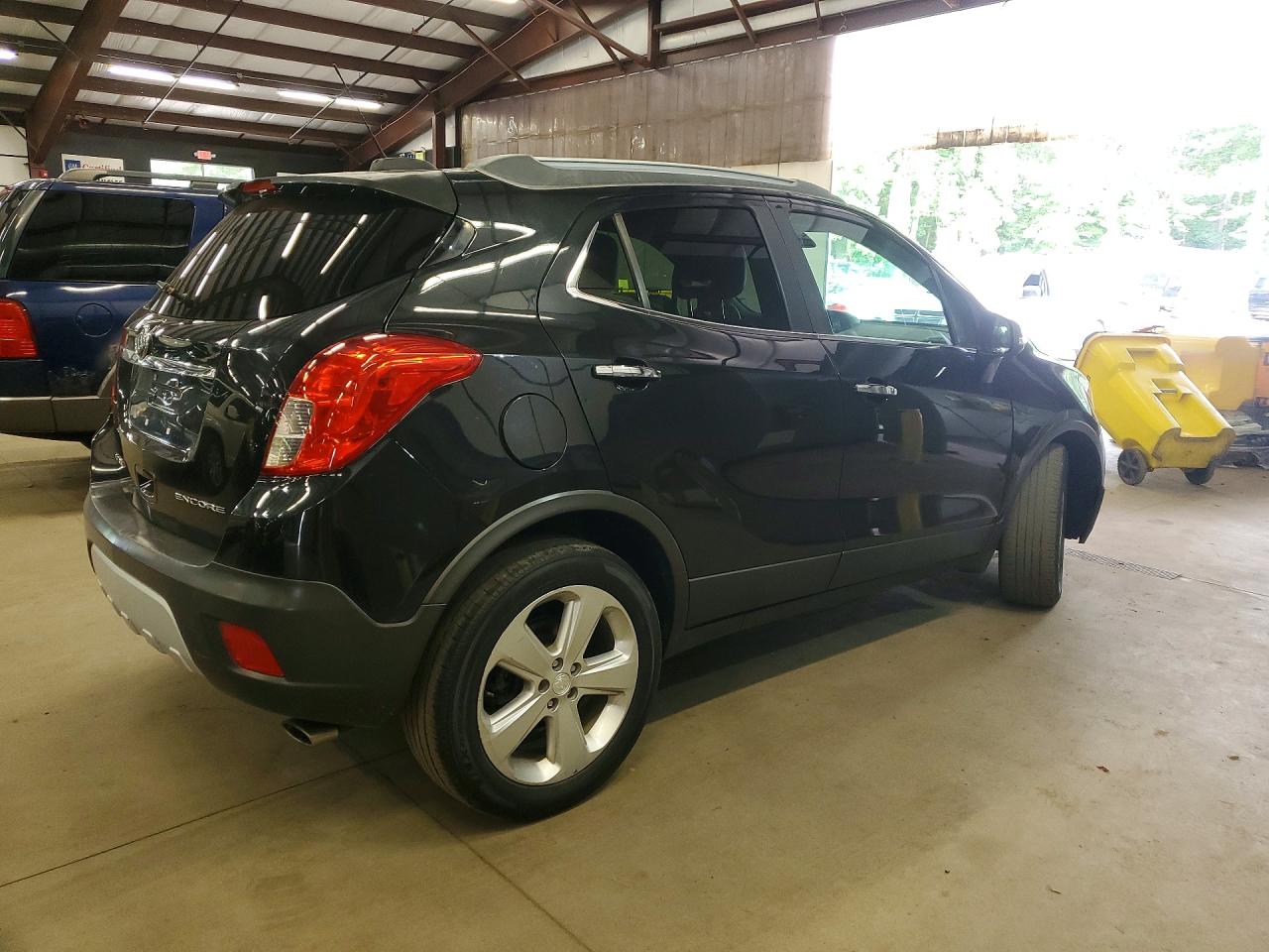2015 Buick Encore VIN KL4CJASBXFB250299 COPART salvage auction — Front End, VA - CERTIFICATE OF TITLE, sold $2,500 on 2026-09-18 (photo 3)