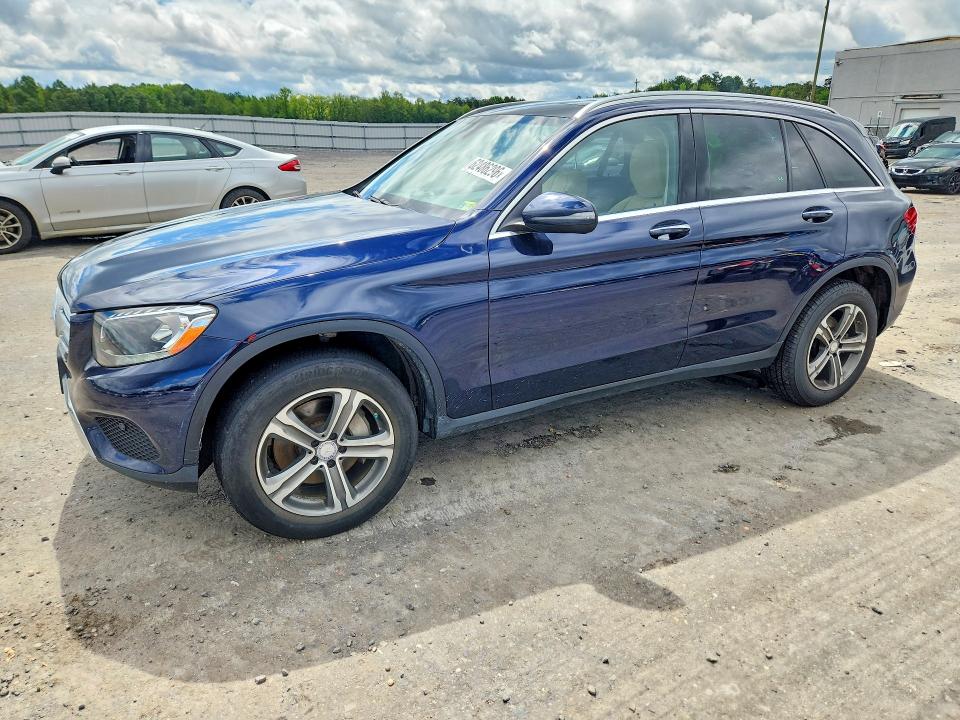2017 Mercedes-benz Glc VIN WDC0G4KB9HF199392 COPART salvage auction — REAR END, Va - Cert Of Title - Salvage, sold $6,700 on 2026-08-19 (photo 1)
