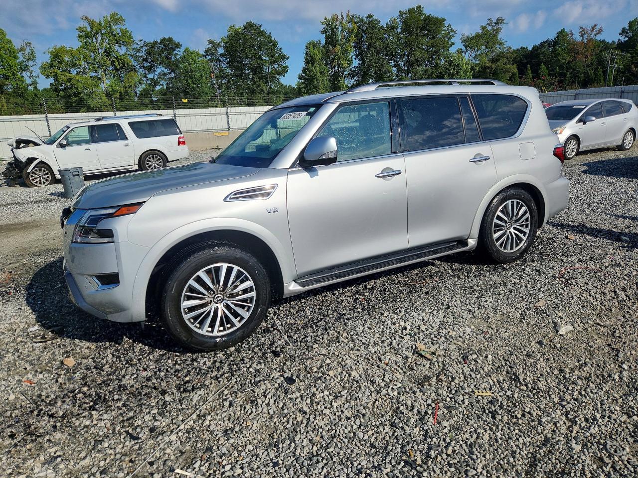 2021 Nissan Armada VIN JN8AY2BA1M9370250 — COPART salvage auction photo