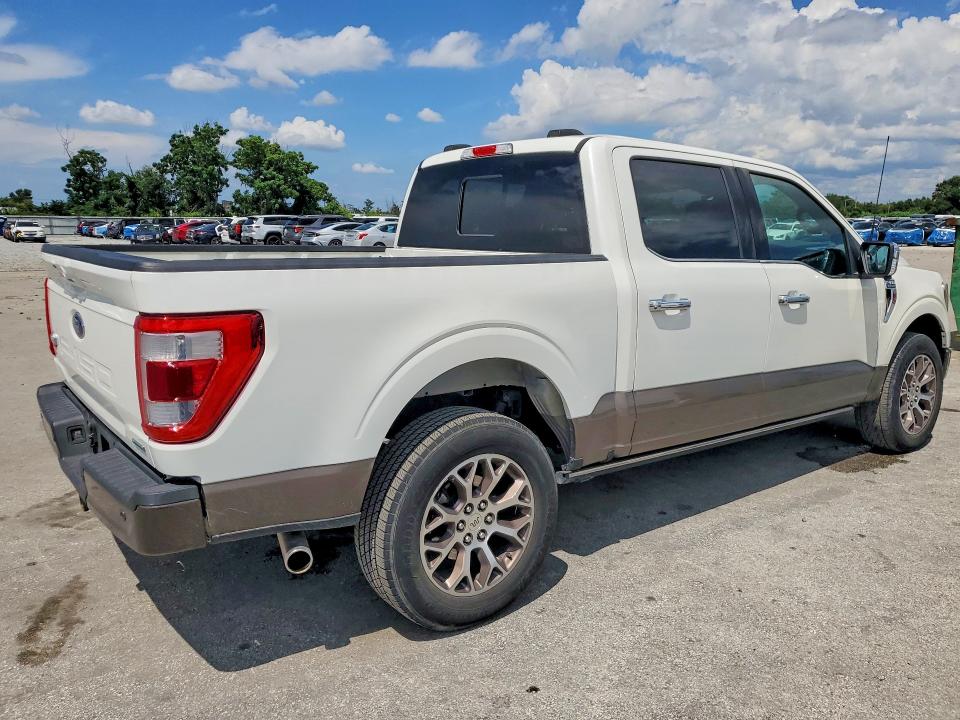 2023 Ford F-150 VIN 1FTEW1C82PFA60865 COPART salvage auction — MINOR DENT/SCRATCHES, Ga - Certificate Of Title, sold $24,900 on 2026-09-10 (photo 3)