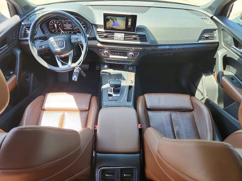2018 Audi Q5 VIN WA1BNAFYXJ2091159 COPART salvage auction — SIDE, Ca - Salvage Certificate, sold $9,800 on 2026-09-08 (photo 8)