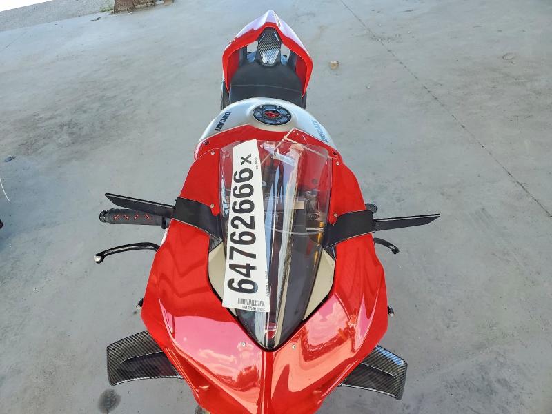 2023 Ducati Panigale VIN ZDMDAGZW6PB005527 COPART salvage auction — DAMAGE HISTORY, Salvage Title, sold $16,100 on 2026-08-14 (photo 5)