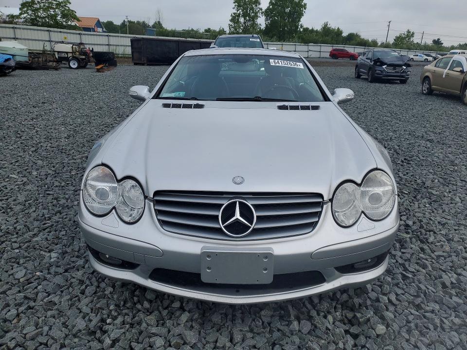 2003 Mercedes-benz Sl-class VIN WDBSK75F73F037023 COPART salvage auction — MINOR DENT/SCRATCHES, OH - CERT OF TITLE-REBUILT SALVAGE, sold $3,000 on 2026-08-20 (photo 5)
