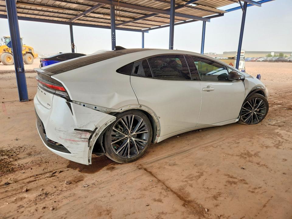 2023 Toyota Prius VIN JTDACAAU0P3009311 COPART salvage auction — REAR END, Az - Cert Of Title - Salvage, sold $12,400 on 2026-08-18 (photo 3)