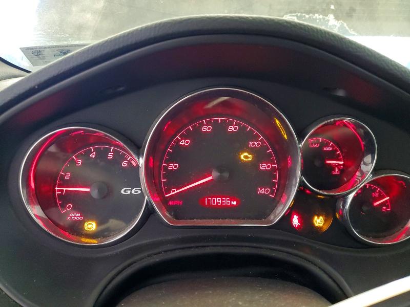 2006 Pontiac G6 VIN 1G2ZH368X64252729 COPART salvage auction — REAR END, PA - CERTIFICATE OF SALVAGE, sold $450 on 2026-09-02 (photo 9)