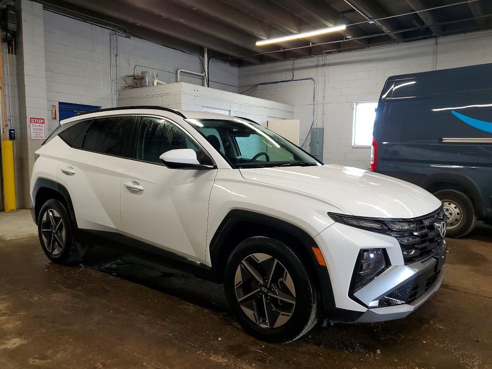 2025 Hyundai Tucson VIN 5NMJBCDE5SH560928 COPART salvage auction — FRONT END, Az - Cert Of Title - Salvage (P), sold $7,900 on 2026-09-14 (photo 4)