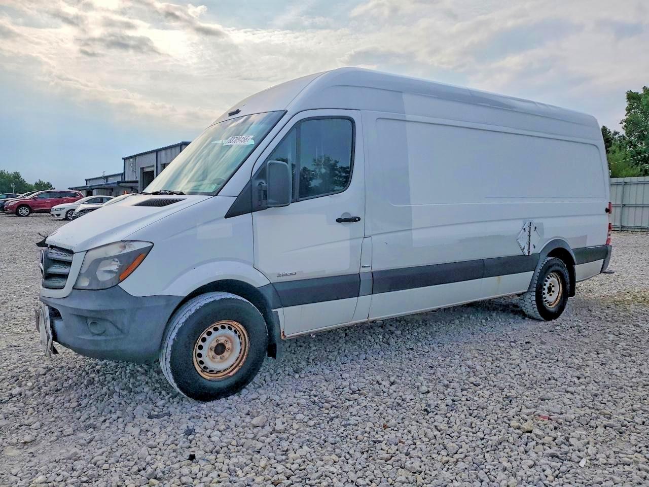 2014 Mercedes-Benz Sprinter VIN WD3PE8DE1E5820984 COPART salvage auction — Front End, Ct - Clean Title, sold $3,100 on 2026-09-24 (photo 1)