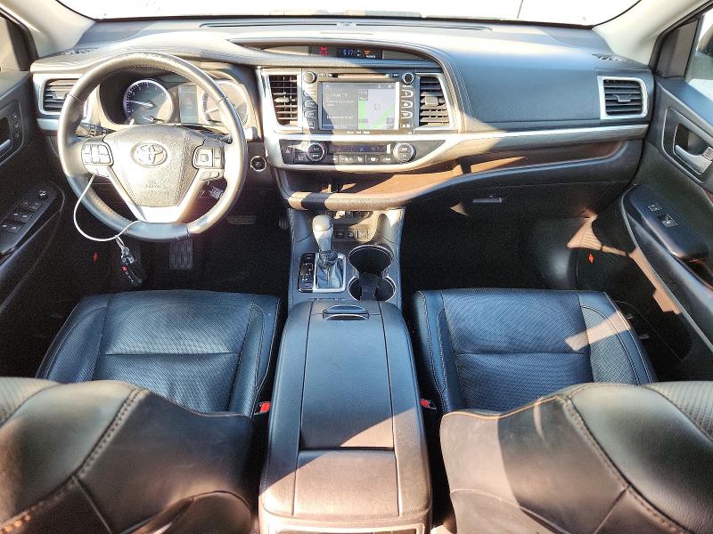 2019 Toyota Highlander VIN 5TDDZRFH0KS922759 COPART salvage auction — REAR END, Co - Certificate Of Title, sold $18,400 on 2026-08-24 (photo 8)