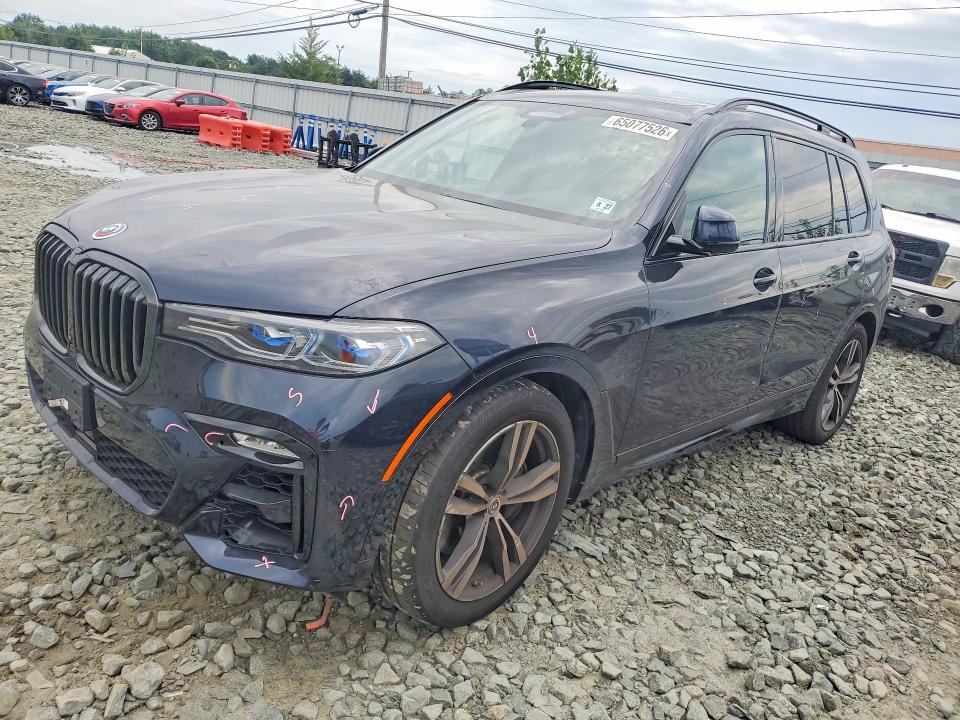 2022 BMW X7 VIN 5UXCX6C01N9N09491 — COPART salvage auction photo