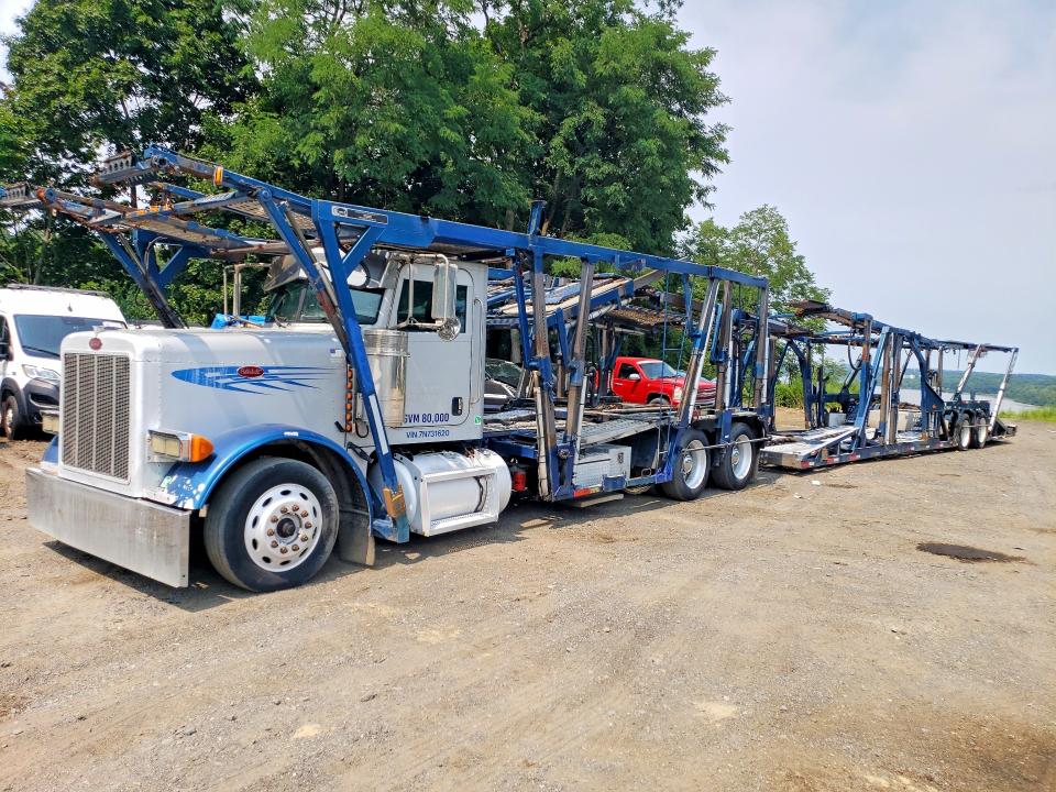 2007 Peterbilt 379 VIN 1NP5DU9X27N731620 — COPART salvage auction photo