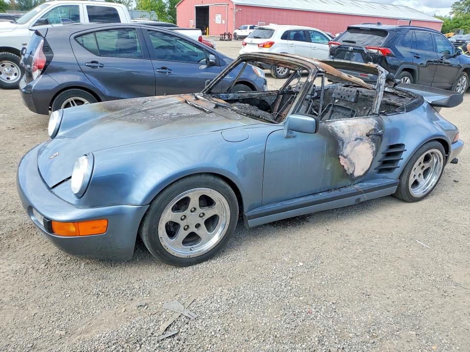 1983 Porsche 911 VIN WP0ZZZ91ZDS170313 — COPART salvage auction photo
