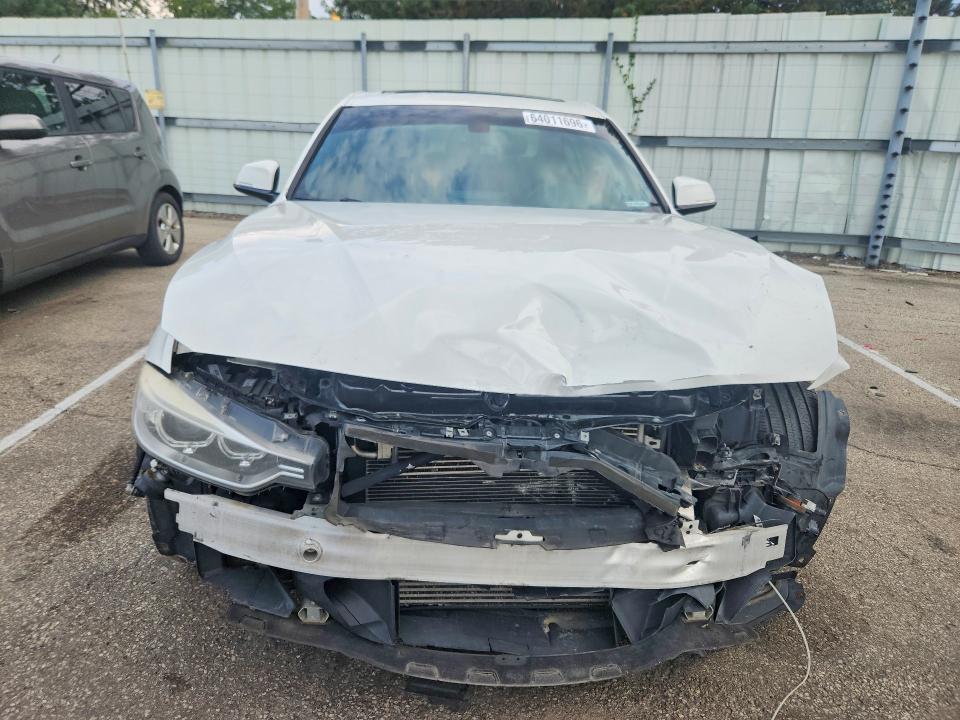 2014 BMW 3er VIN WBA3B9G53ENR92638 COPART salvage auction — FRONT END, Oh - Cert Of Title-Salvage, sold $1,550 on 2026-08-19 (photo 5)