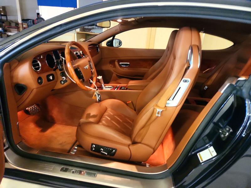 2008 Bentley Continental VIN SCBCP73W18C053563 COPART salvage auction — FRONT END, MA - CERT OF TITLE-RECONSTRCTD COLL, sold $8,000 on 2026-09-03 (photo 7)