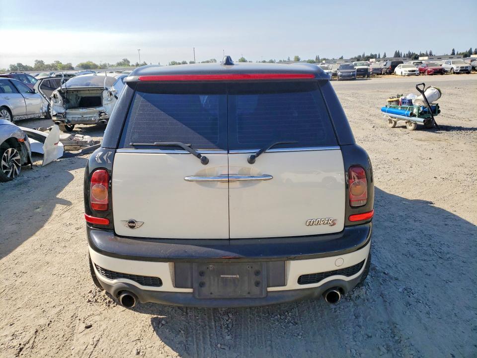 2009 Mini Cooper VIN WMWMM33599TP91829 COPART salvage auction — FRONT END, Ca - Salvage Certificate, sold $100 on 2026-08-11 (photo 6)