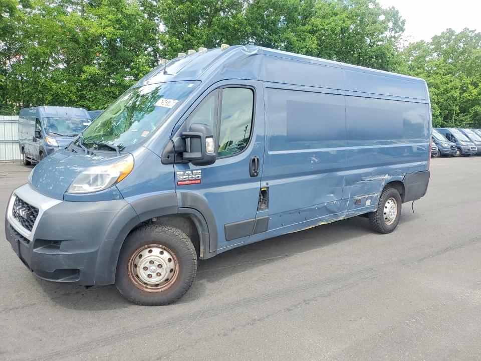 2021 Ram Promaster 3500 VIN 3C6MRVJGXME550357 COPART salvage auction — SIDE, PA - CERT OF TITLE, sold $6,000 on 2026-08-29 (photo 1)