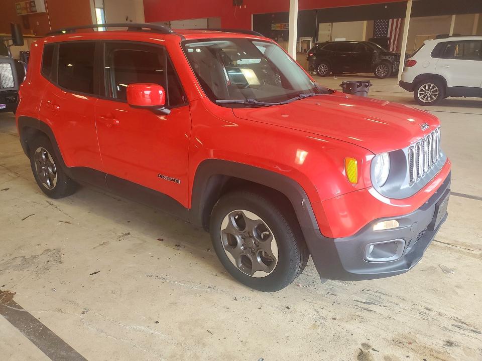 2015 Jeep Renegade VIN ZACCJABH7FPC24291 COPART salvage auction — MECHANICAL, Wv - Certificate Of Title, sold $125 on 2026-08-18 (photo 4)