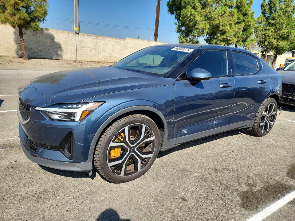 2022 Polestar 2 VIN LPSED3KA8NL052492 — COPART salvage auction photo