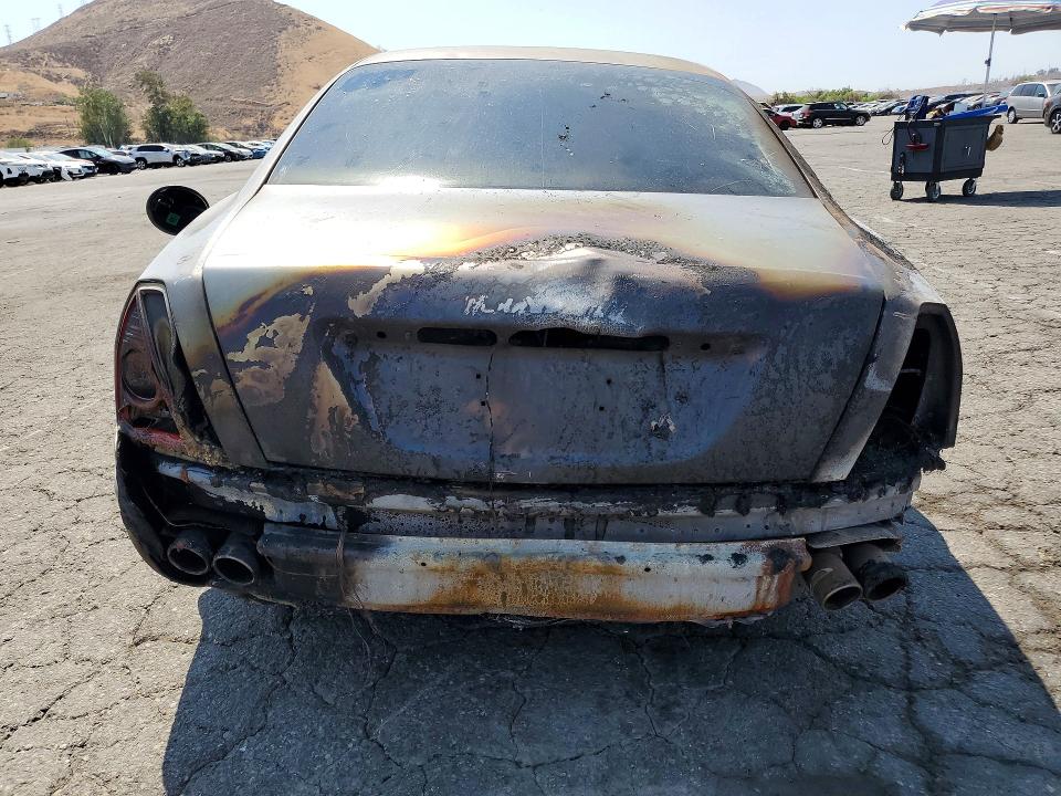 2008 Maserati Quattroporte VIN ZAMFE39A380033378 COPART salvage auction — BURN, Ca - Salvage Certificate, sold $575 on 2026-08-24 (photo 6)