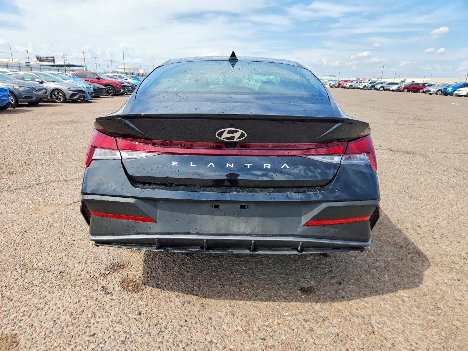2026 Hyundai Elantra VIN KMHLM4DG6TU180156 COPART salvage auction — REAR END, Ct - Clean Title, sold $12,600 on 2026-08-21 (photo 6)