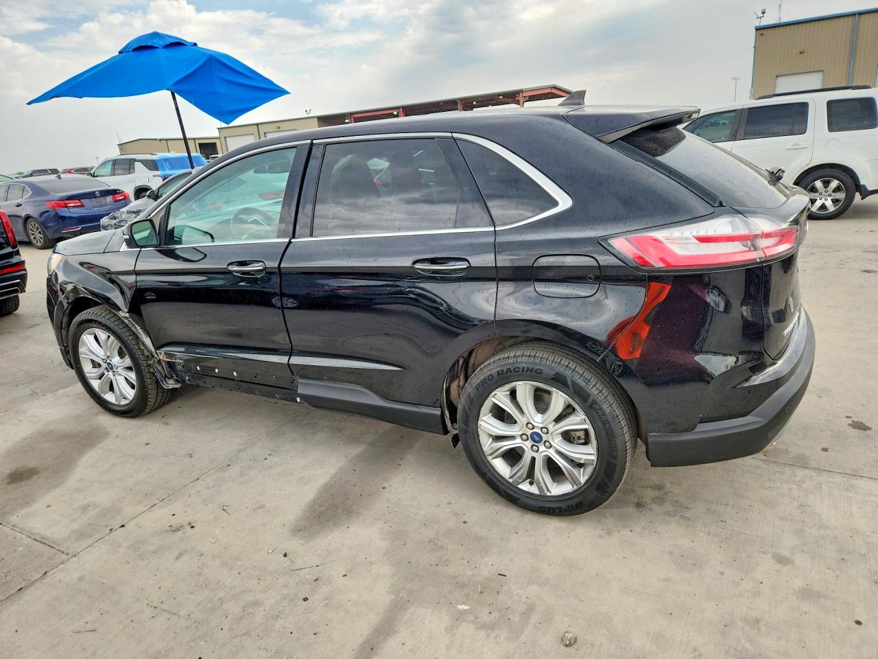 2022 Ford Edge VIN 2FMPK4K99NBA38517 COPART salvage auction — Front End, TX - CERTIFICATE OF TITLE, sold $9,000 on 2026-09-18 (photo 2)