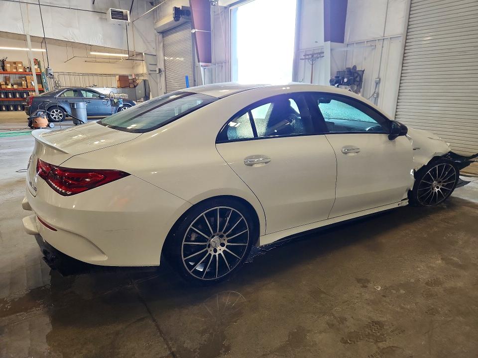 2022 Mercedes-benz Cla-klasse amg VIN W1K5J5BB5NN283980 COPART salvage auction — FRONT END, Mn - Cert Of Title-Salvage, sold $14,600 on 2026-08-24 (photo 3)