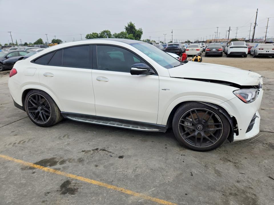 2021 Mercedes-benz Gle coupe VIN 4JGFD6BB6MA185375 COPART salvage auction — FRONT END, Ga - Dis/Dlr/Exp Only Salvage Title, sold $30,250 on 2026-08-10 (photo 4)