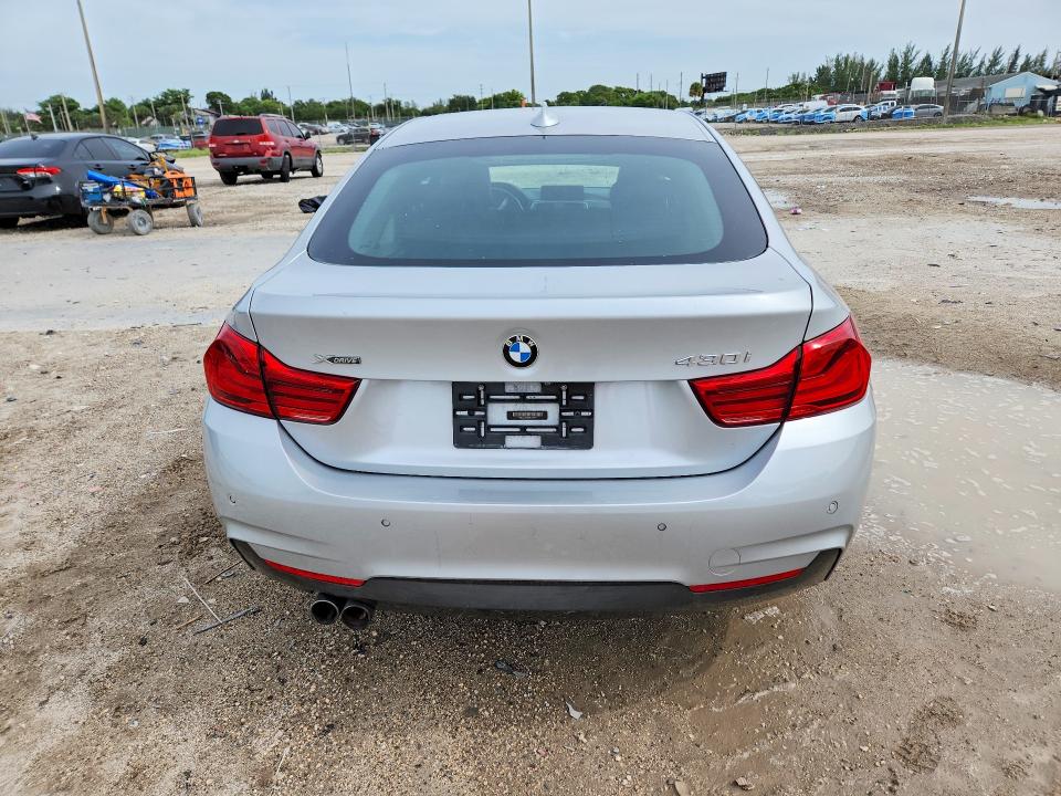 2019 BMW 4er VIN WBA4J3C53KBL07917 COPART salvage auction — FRONT END, Fl - Certificate Of Title, sold $5,100 on 2026-08-06 (photo 6)