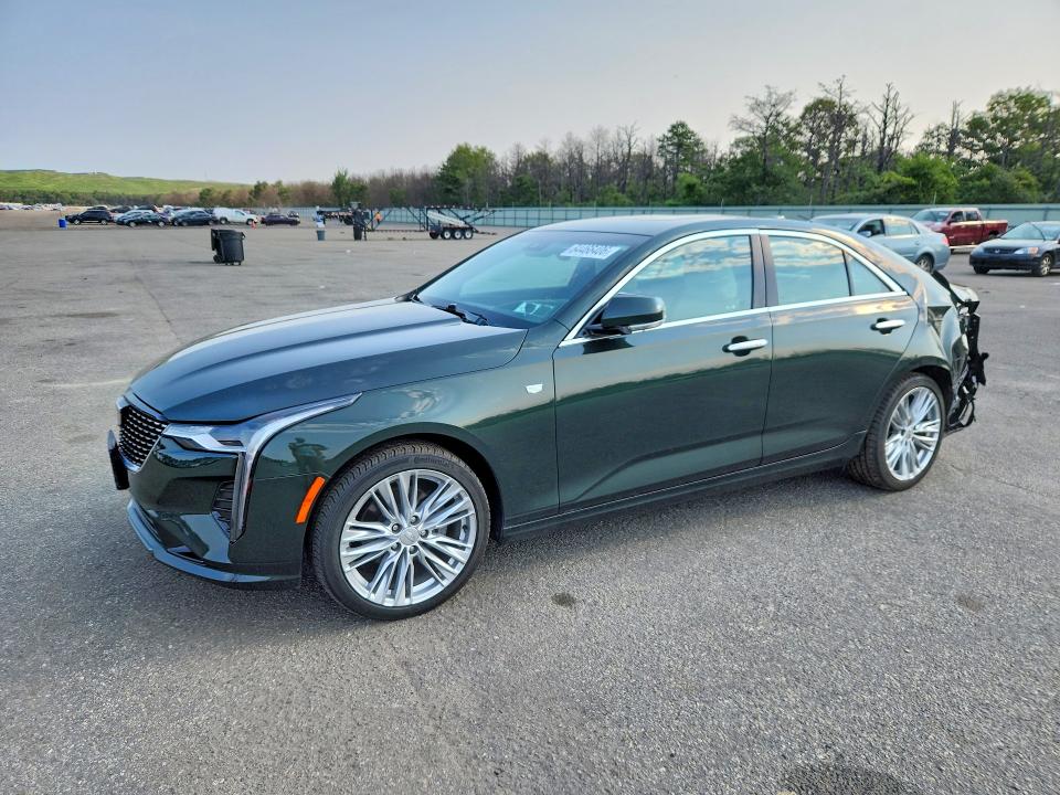 2020 Cadillac Ct4 VIN 1G6DF5RK9L0146759 COPART salvage auction — REAR END, Ny - Mv-907A Salvage Certificate, sold $8,100 on 2026-08-21 (photo 1)