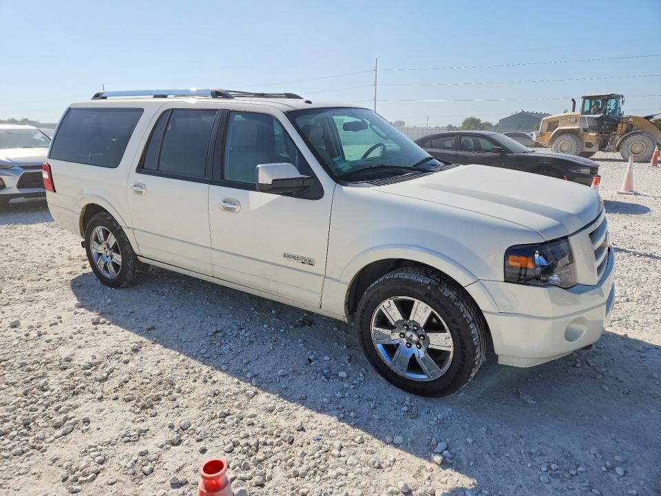 2008 Ford Expedition VIN 1FMFK20598LA76141 COPART salvage auction — REAR END, Tx - Salvage Vehicle Title, sold $400 on 2026-08-20 (photo 4)