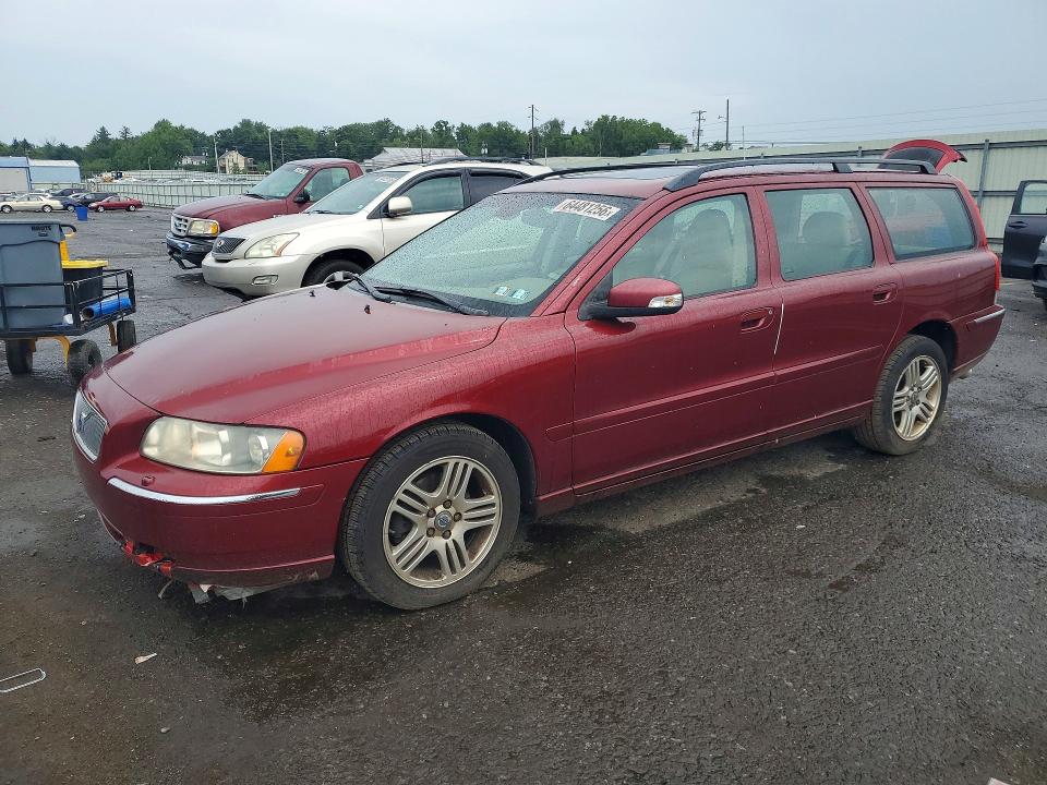 2007 Volvo V70 VIN YV1SW592872624811 COPART salvage auction — FRONT END, PA - CERTIFICATE OF SALVAGE, sold $400 on 2026-08-18 (photo 1)