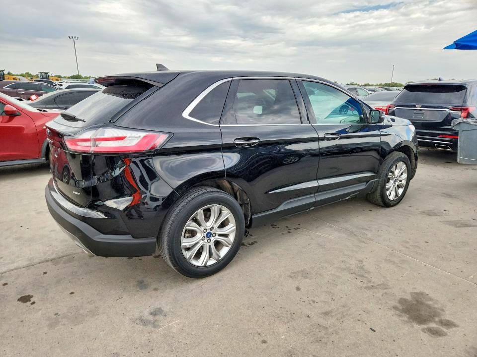 2022 Ford Edge VIN 2FMPK4K99NBA38517 COPART salvage auction — FRONT END, Tx - Certificate Of Title, sold $9,000 on 2026-10-08 (photo 3)