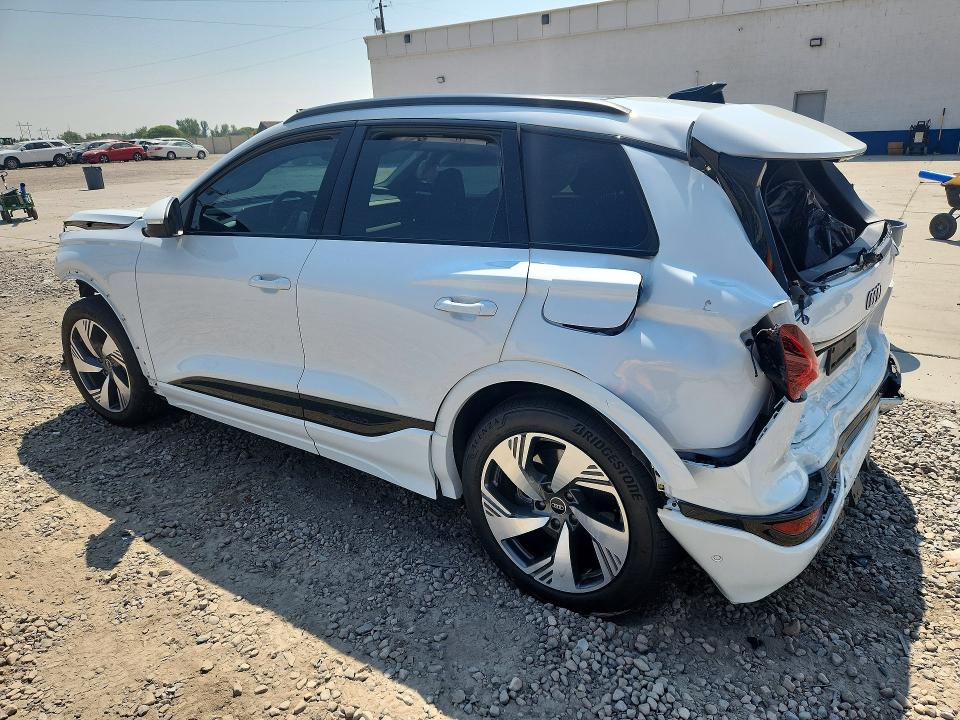 2025 Audi Q6 e-tron VIN WA124BGF5SA008685 COPART salvage auction — REAR END, Ut - Salvage Certificate, sold $13,500 on 2026-09-21 (photo 2)