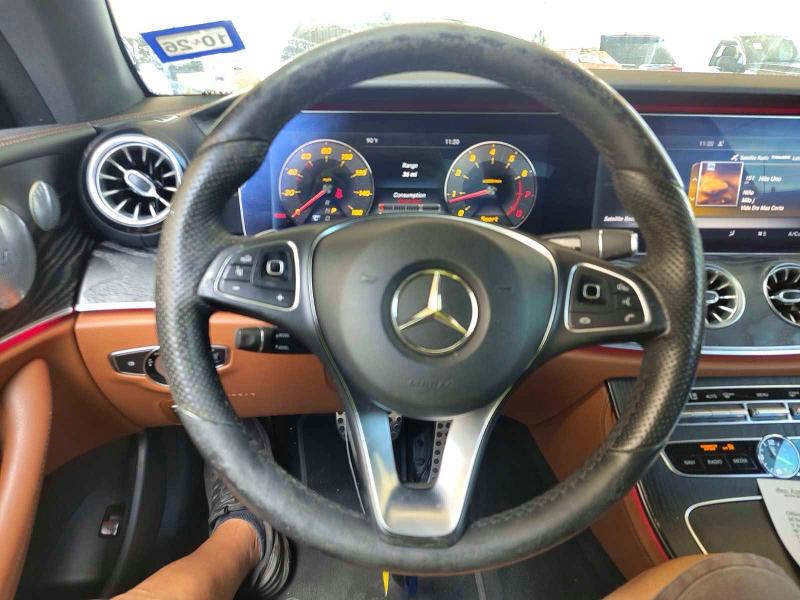 2018 Mercedes-benz E-class VIN WDD1J6GB0JF019972 COPART salvage auction — NORMAL WEAR, TX - CERTIFICATE OF TITLE (P), sold $11,800 on 2026-08-10 (photo 9)