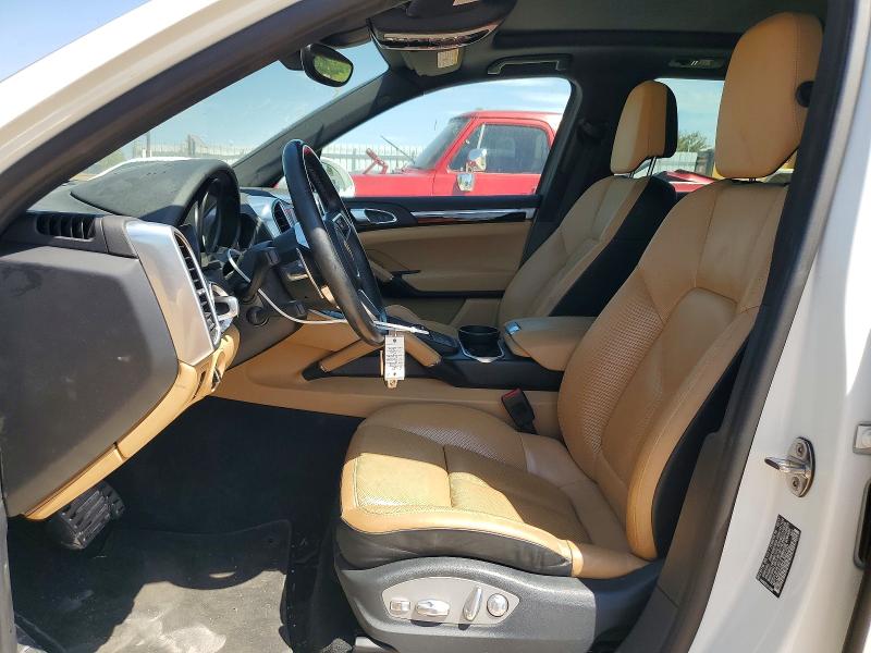 2017 Porsche Cayenne VIN WP1AB2A24HLA52752 COPART salvage auction — FRONT END, Ok - Certificate Of Title, sold $10,000 on 2026-09-03 (photo 7)