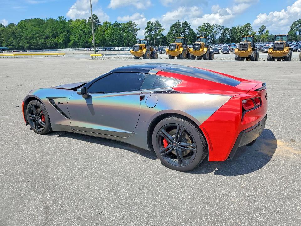 2016 Chevrolet Corvette VIN 1G1YB2D76G5117684 COPART salvage auction — SIDE, Nc - Salvage Certificate Of Title, sold $10,600 on 2026-08-27 (photo 2)