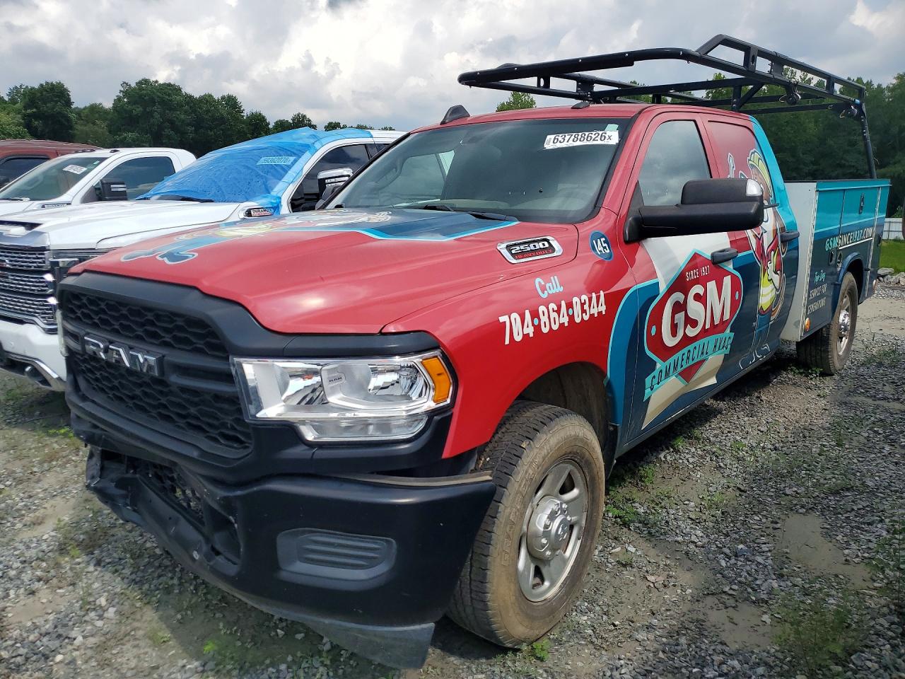2022 Ram 2500 VIN 3C7WR4HJ1NG270588 — COPART salvage auction photo