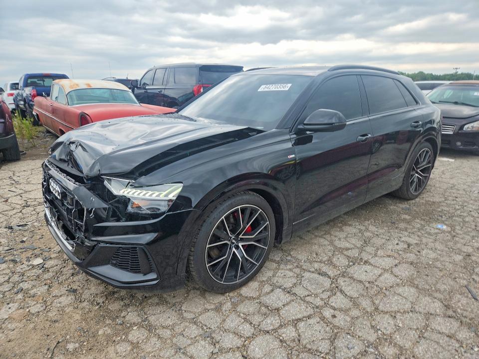 2020 Audi Q8 VIN WA1EVAF13LD024569 — COPART salvage auction photo